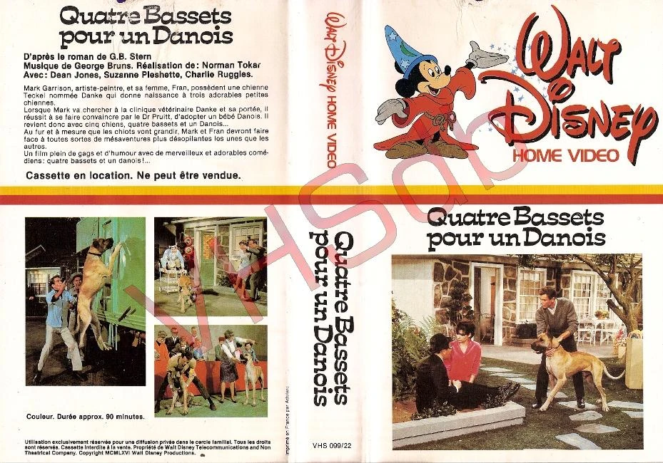 WDHV (France) Quatre bassets pour un danois (1981) (Location) Wiki
