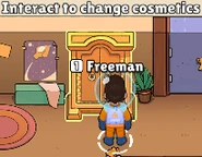 A player in front of a wardrobe will cause it to illuminate.