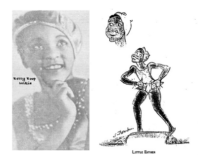 The real Baby Esther Jones in 1929 from Betty Boop Lover Tumblr - she was like a mini Josephine Baker in France