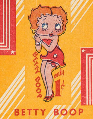 Betty Boop And Her Red Hair