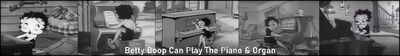 Betty Boop Piano