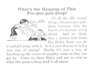 Poo Poo Pah Doop by Helen Kane