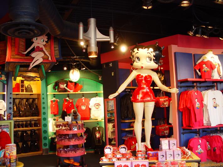 Betty Boop, Universal Parks and Resorts Wiki