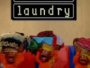 Monkey Cheerleaders: laundry