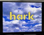 Sky Word Morph ham, harm, hark, ark, mark 3