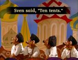The Monkey Pop-Up Theater Sven Said, Ten Tents, Ted Sent Ten Cents 4