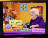 Dr. Ruth Wordheimer Helicopters 3