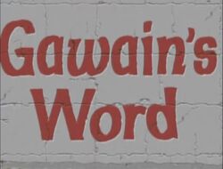 Gawain's Word Ending Title 6