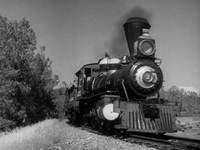 Hooterville Cannonball B&W