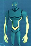 Cypher, as he appears in the Beware The Batman TV Series