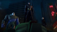 Batman with Katana and Metamorpho