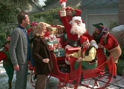 Santa Sleigh Stephens' Yard 6×14