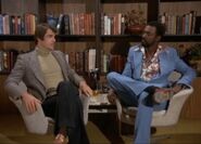 "Nice Paul" interviews a pro basketball player who walks all over him.