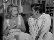 Samantha regretfully tells Darrin that she remembers locking the door after all.