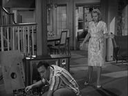 Television repairman in "Just One Happy Family"