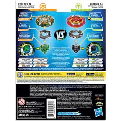 Cyclops C4 Phoenix P4 Dual Pack Beyblade Wiki Fandom