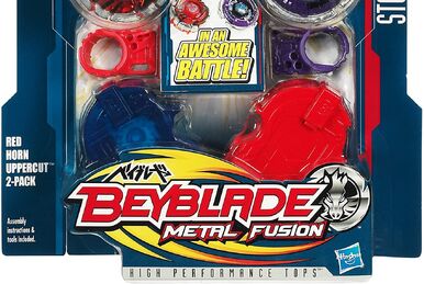 Beyblade Metal Fusion Battletop Faceoff: Burning Fire Strike 2-Pack