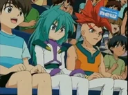 Zeo and Gordo in the audience.