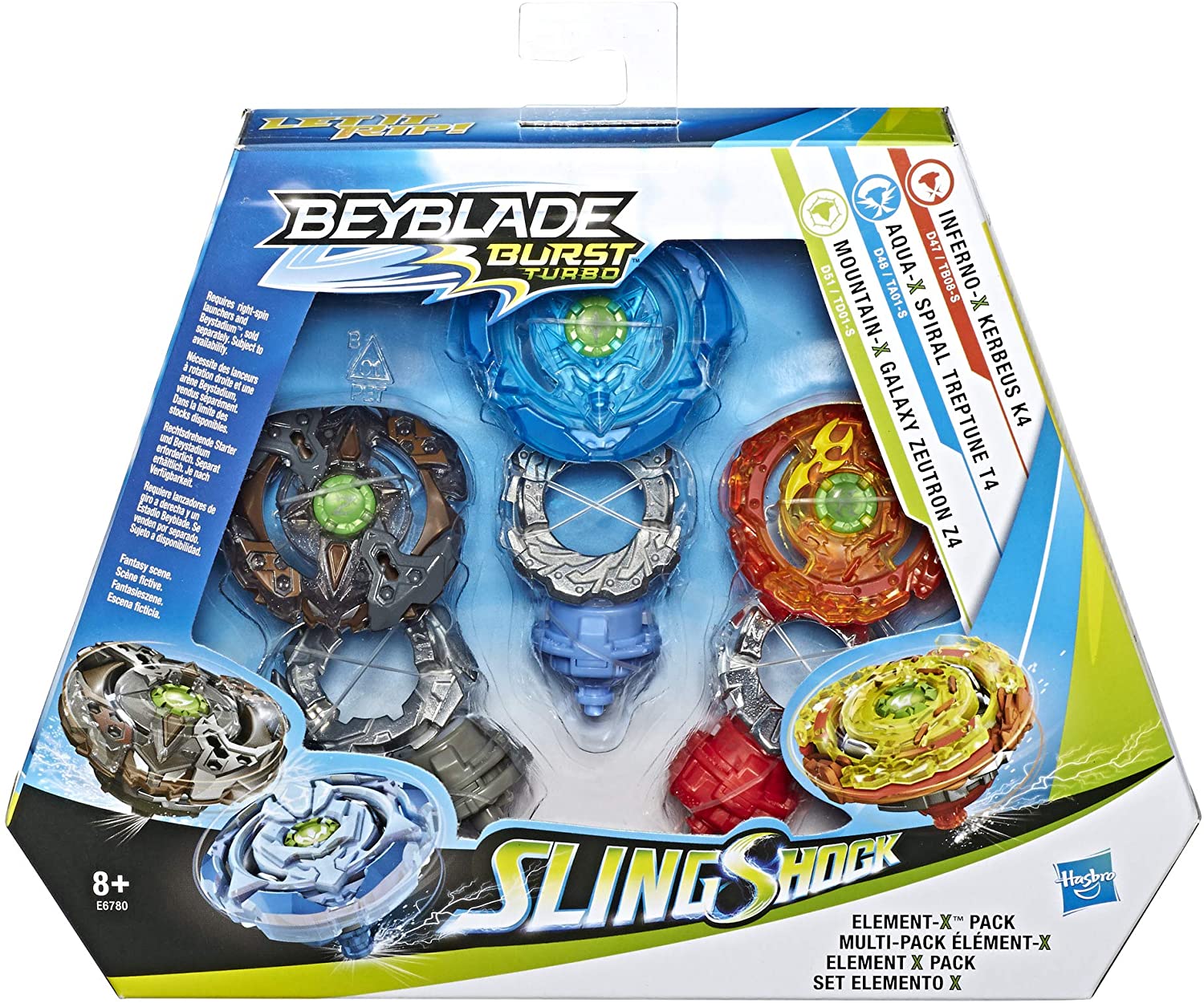 Set de combat Beyblade Burst QuadDrive avec une arène et deux