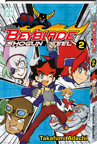 Beyblade: Shogun Steel - Volume 2 (manga) | Beyblade Wiki | Fandom