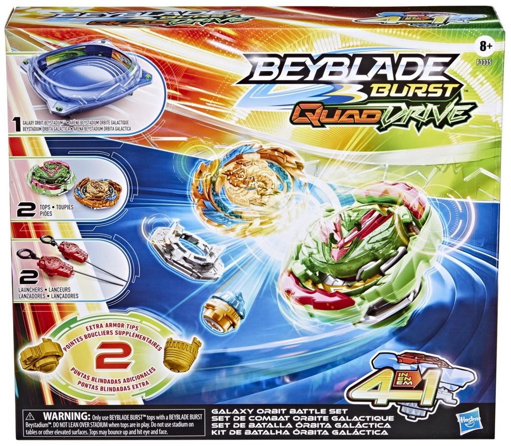 Kit 3 Piões De Batalha - BeyBlade Burst - Surge Speedstorm