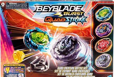 Beyblade Burst QuadStrike Xcalius Power Speed Launcher Pack, With