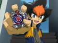 Zyro and his Beyblade