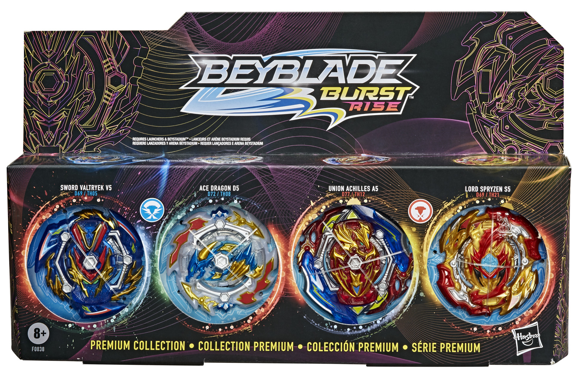 Beyblade Original Hasbro - Ace Dragon D5 - Kerbeus K4 - 2
