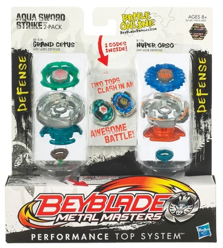 Aqua Sword Strike 2-Pack | Beyblade Wiki | Fandom
