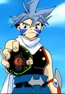 Kai zeigt seinen Black Dranzer