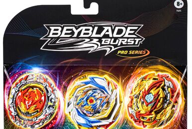 Beyblade Burst Pro Series Triple Threat Collection Battling Tops