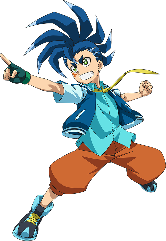 Hikaru Asahi with King Helios - Beyblade Burst - Pin