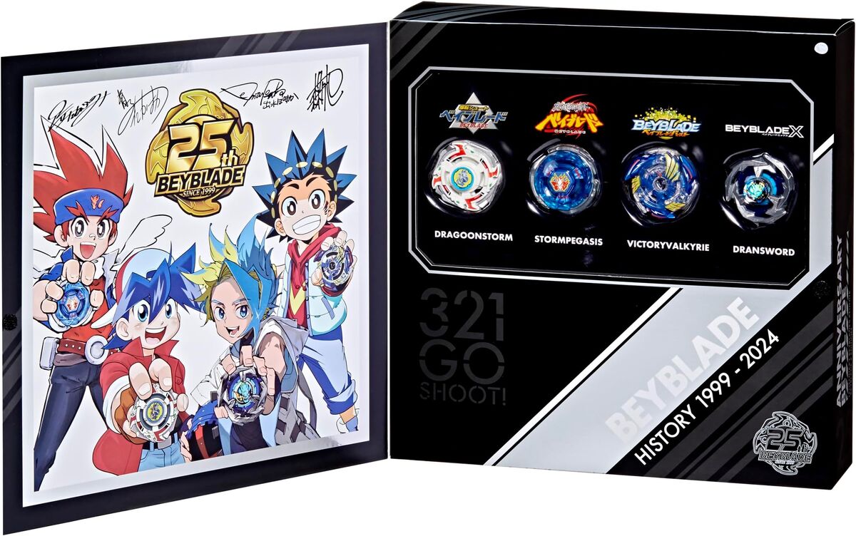 Beyblade 25th Anniversary Set | Beyblade Wiki | Fandom