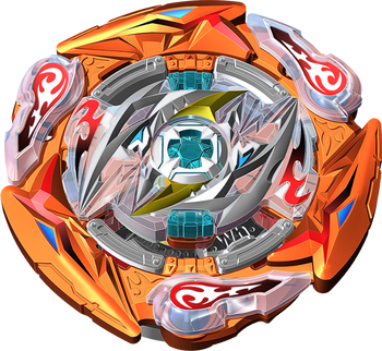 BBSK Glide Ragnaruk Wheel Revolve 1S Beyblade (Rantaro)