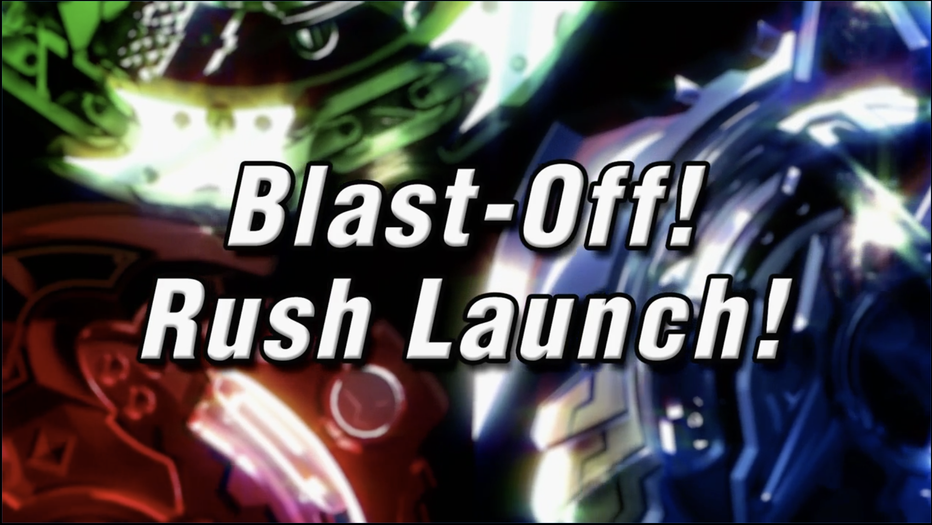 Blast Off! Rush Launch! - Beyblade Burst (Season 1, Episode 3