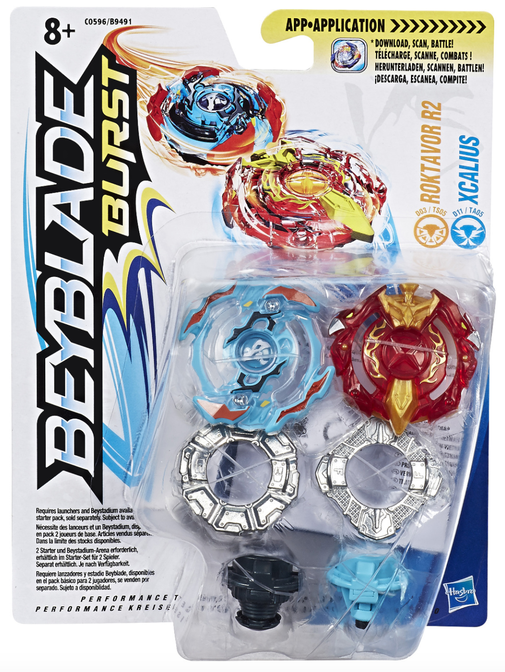 Beyblade Burst Supergrip Launcher - Performance Top System Takara Tomy