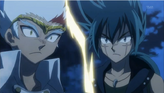 Kyoya confronting Ryuga