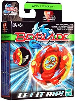 HASBRO Wing Attacker 30 Original Series Spin Gear Beyblade