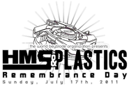 "HMS & Plastics Remembrance Day" Logo.