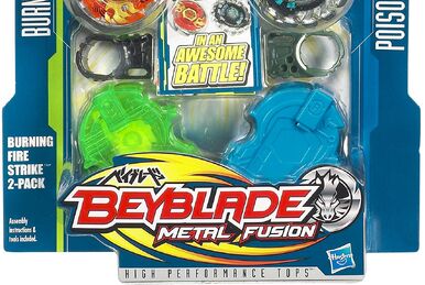 HASBRO Crushing Blast Beyblade 2-Pack w/ Rock Zurafa & Torch Gemios -  BeysAndBricks