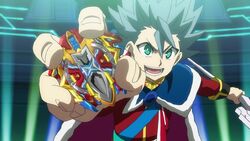 Xhan / Xavier Bogard from Beyblade Burst Art Board Print by Kaw