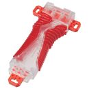 The B-76 Launcher Grip (Clear With Red Grip Rubber)