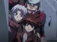 Toby with Zeo and Benkei