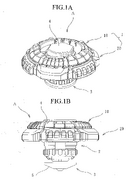 Patent figure drawing for the Hybrid Wheel System using Rock Leone as a reference.