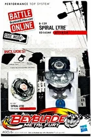 Beyblade Metal Fury Spiral Lyre