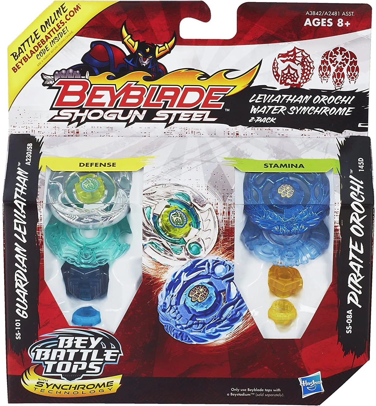 Leviathan Orochi Water Synchrome 2-Pack | Beyblade Wiki | Fandom