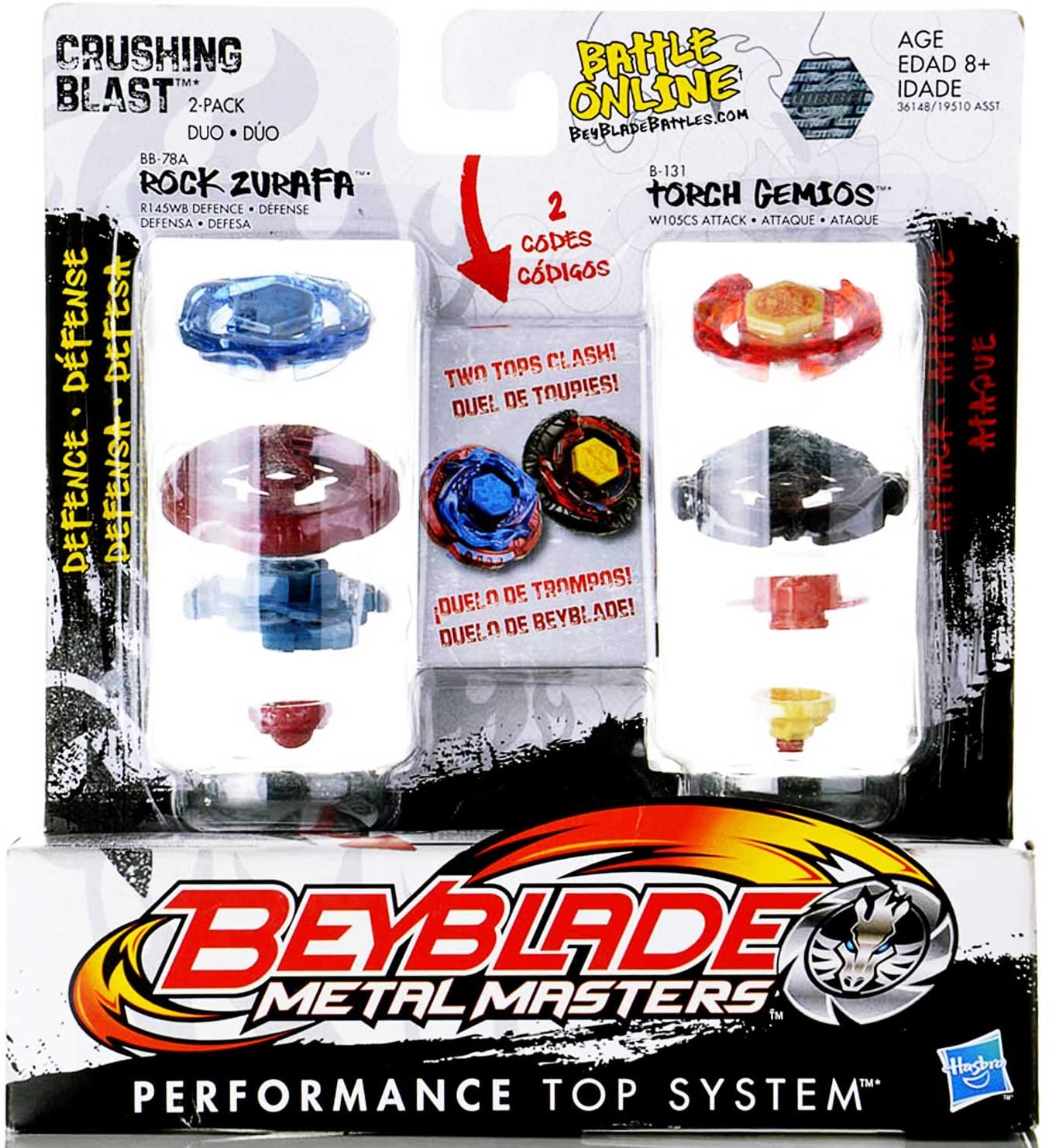 Crushing Blast 2-Pack | Beyblade Wiki | Fandom