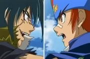 Kyoya faces Gingka