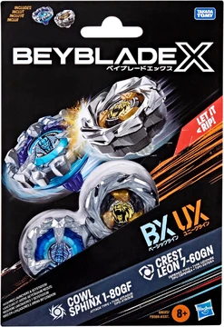 Cowl Sphinx and Crest Leon Dual Pack | Beyblade Wiki | Fandom