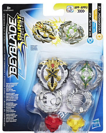 Xcalius X2 Yegdrion Y2 Dual Pack Beyblade Wiki Fandom Let me know in the comments below what your thoughts are on this bey. xcalius x2 yegdrion y2 dual pack